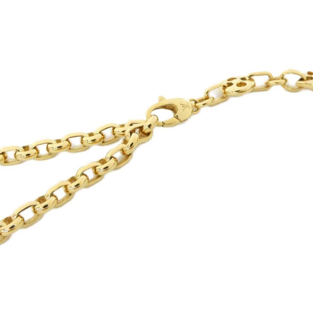 LOUIS VUITTON Gold Necklace - Picture 3 of 4